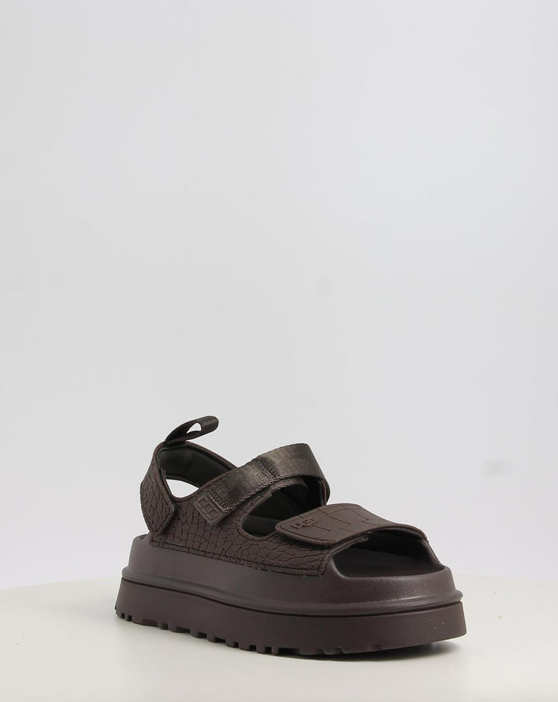 Sandalias UGG GOLDENGLOW EMBOSSED marrón