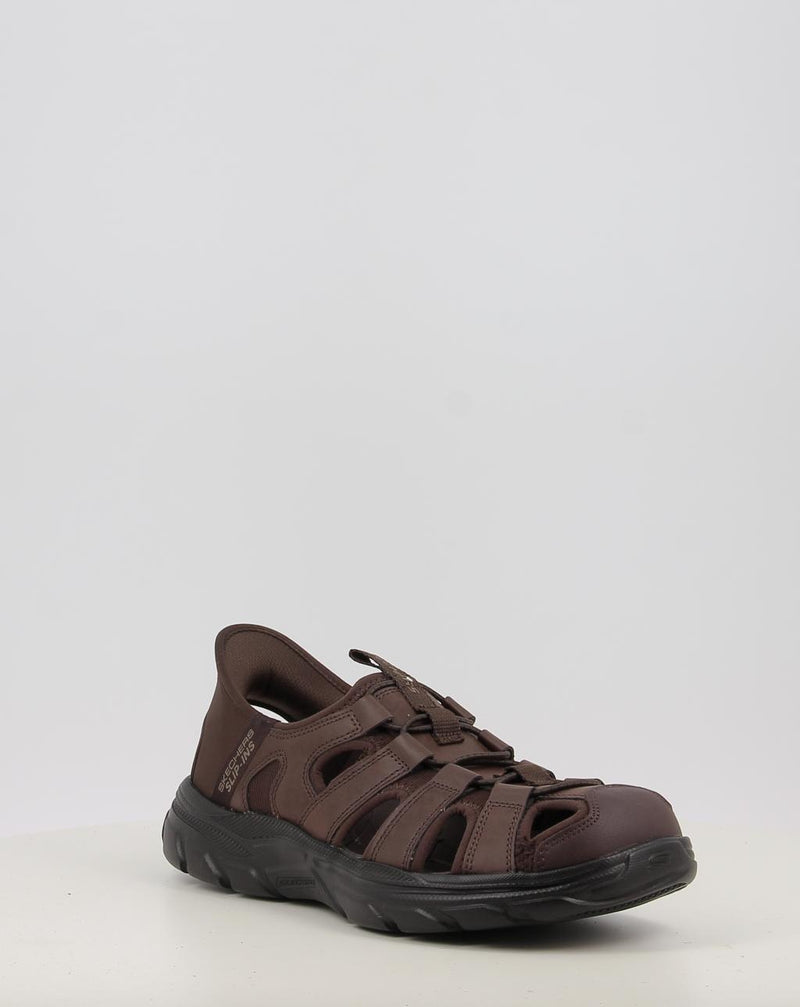 Sandalias SKECHERS SLIP-INS: REVOLTED - VARTAN 205182 marrón