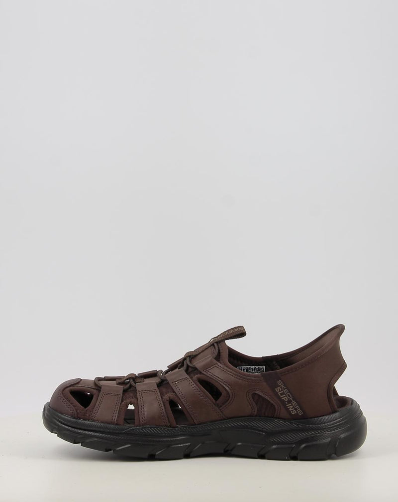 Sandalias SKECHERS SLIP-INS: REVOLTED - VARTAN 205182 marrón