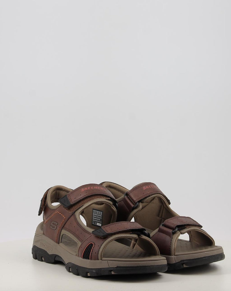 Sandalias SKECHERS RELAXED FIT: TRESMEN - HIRANO 204106 marrón