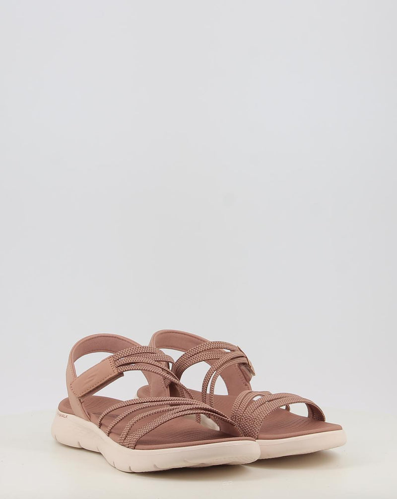 Sandalias SKECHERS GO WALK FLEX SANDAL - EMMA 141473 marrón