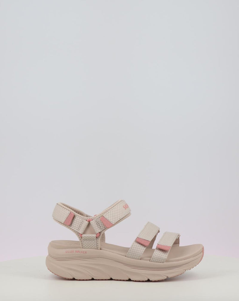 Sandalias SKECHERS D'LUX WALKER SANDAL - SEA-SCAPE 119826 taupe