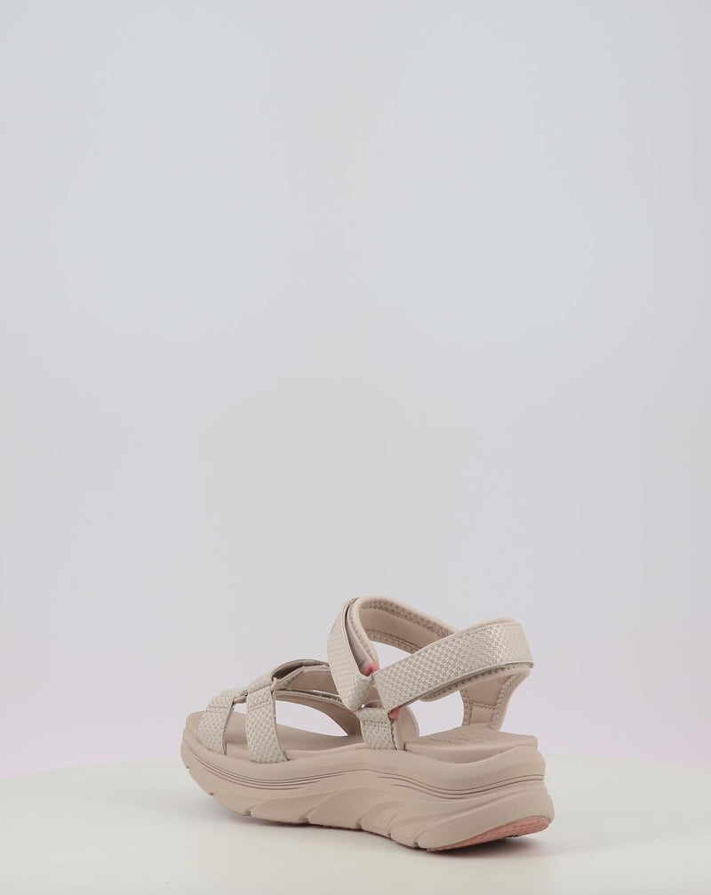 Sandalias SKECHERS D'LUX WALKER SANDAL - SEA-SCAPE 119826 taupe