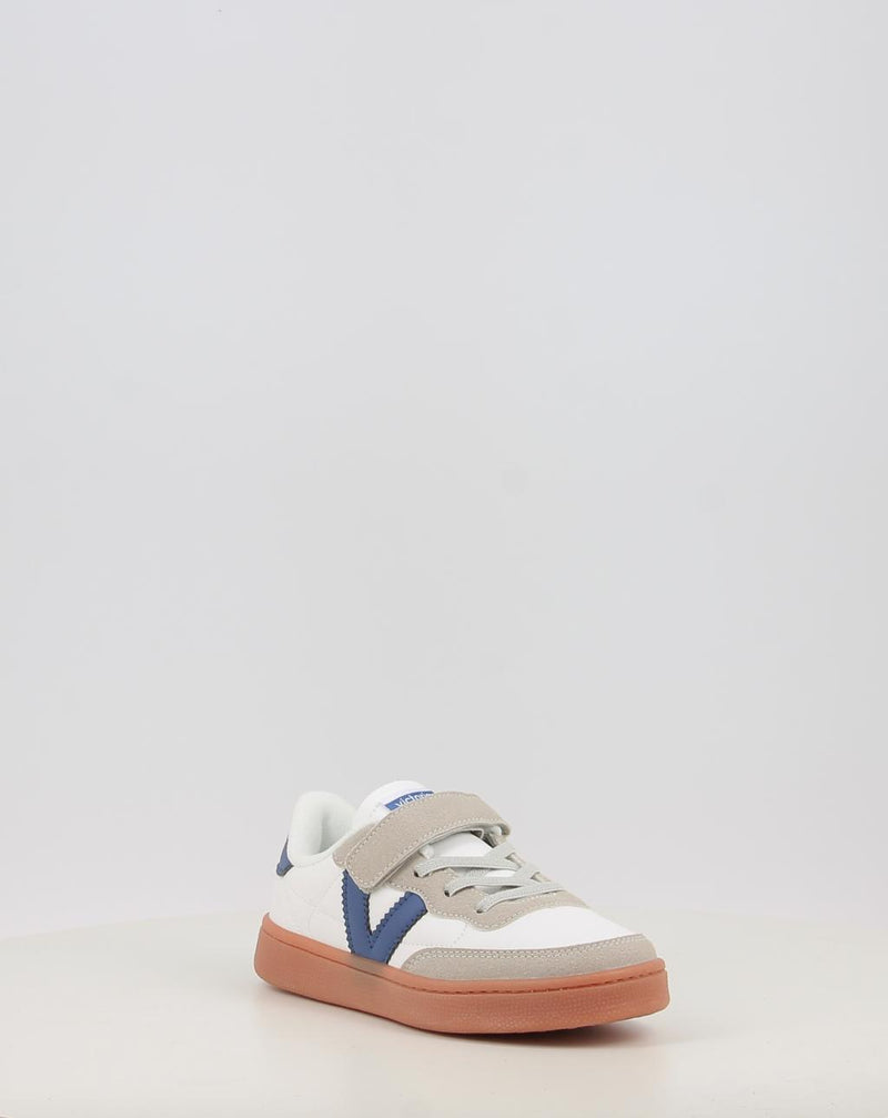 Zapatillas VICTORIA OSLO EFECTO PIEL & COLOR 1256102 blanco