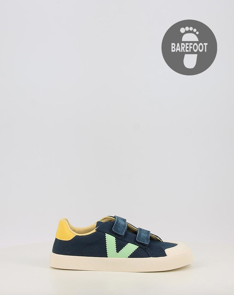 Zapatillas VICTORIA OLIVER BAREFOOT LONA MULTICOLOR 1356104 azul