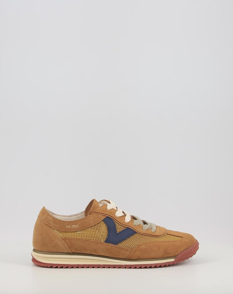 Zapatillas VICTORIA SATURNO & REJILLA MULTICOLOR 1158106 cuero