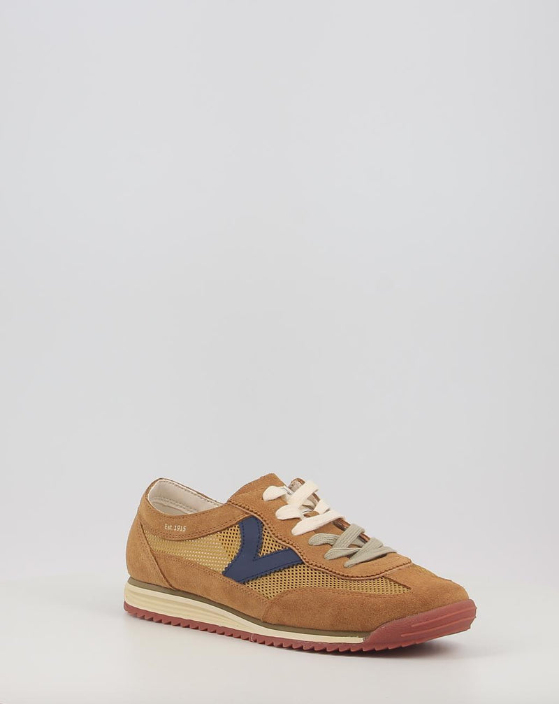 Zapatillas VICTORIA SATURNO & REJILLA MULTICOLOR 1158106 cuero
